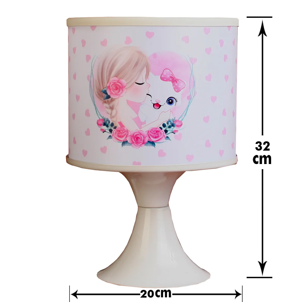 آباژور رومیزی کودک مدل گربه