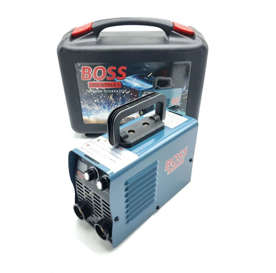 دستگاه جوش 350 آمپر باس مدل کیف دار کد ARC350-MINI مجموعه 5 عددی