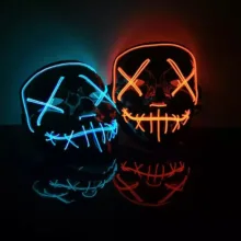 ماسک ایفای نقش مدل چراغدار blue11mask