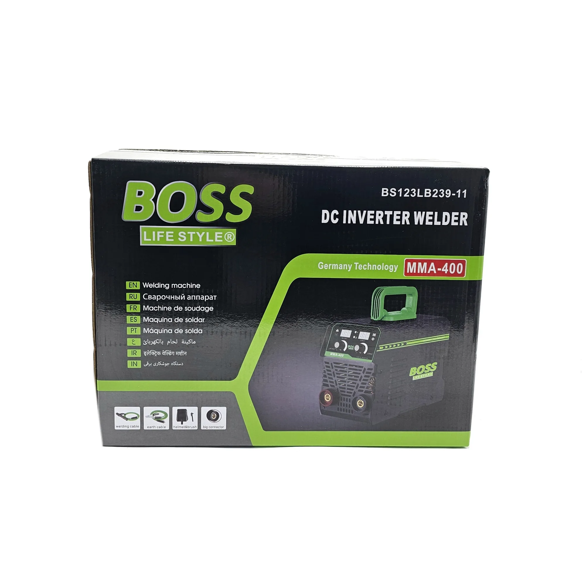 دستگاه جوش 400 آمپر باس مدل BS123LB239-11