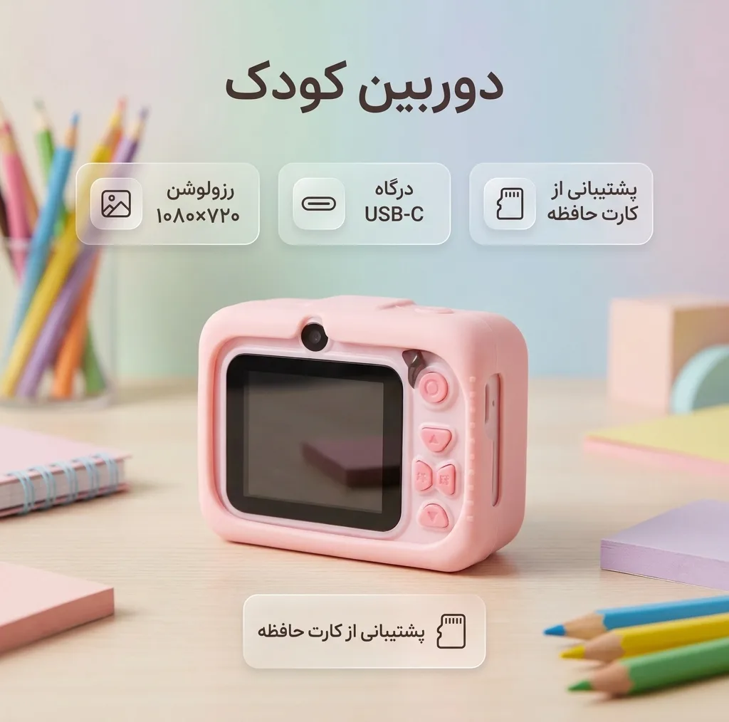 دوربین دیجیتال مدل روباه کیوت