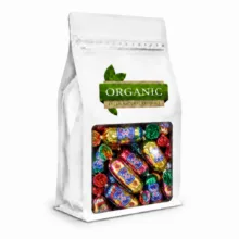 لواشک میوه ای دو سر پیچ ارگانیک - 1 کیلوگرم