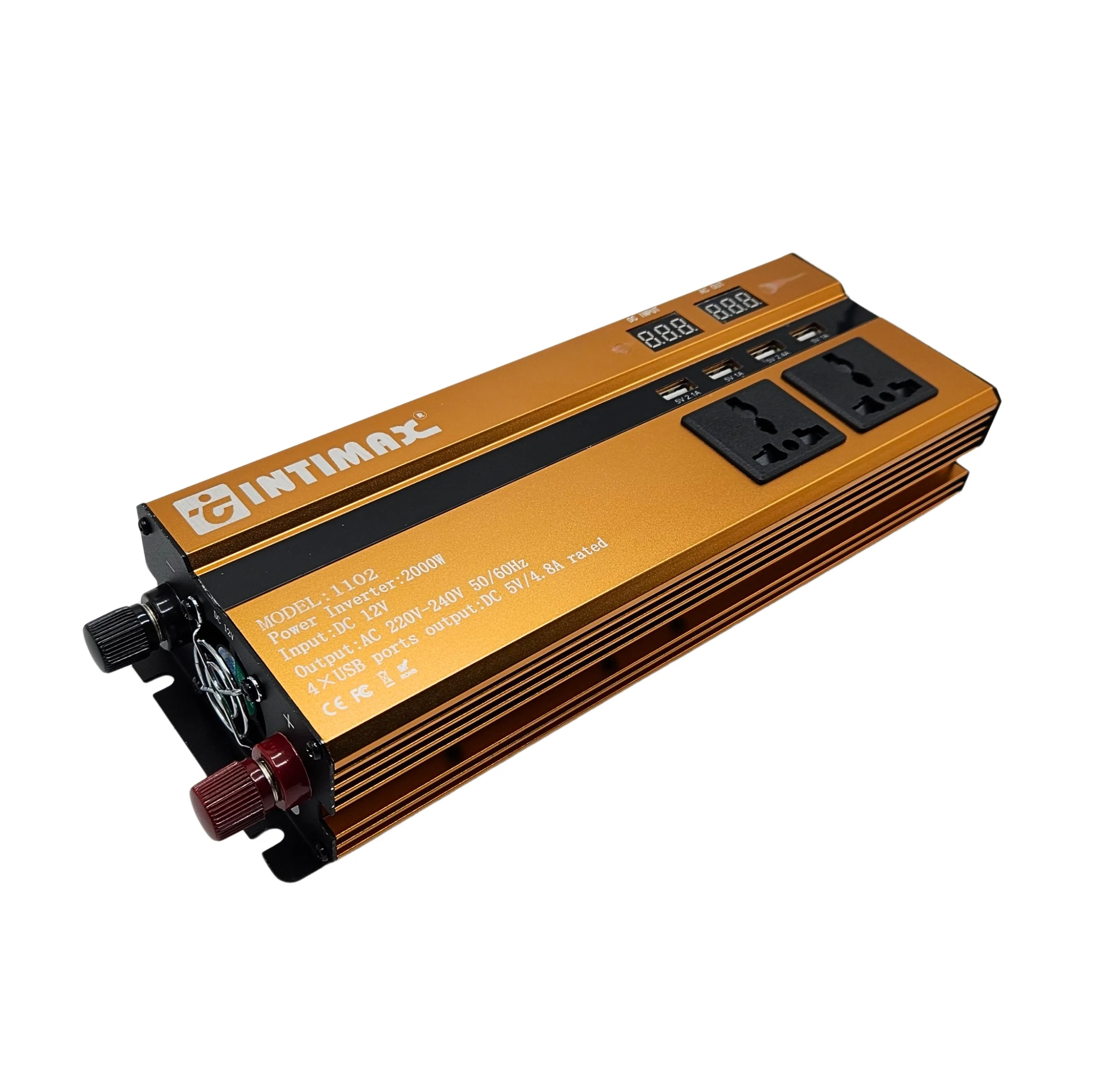 مبدل برق خودرو اینتیمکث کد 2000W