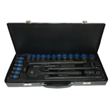 آچار و سری بکس فشار قوی ام ال جی تولز  مدل AQZ-7319 سایز 1/2 اینچ مجموعه 24 عددی