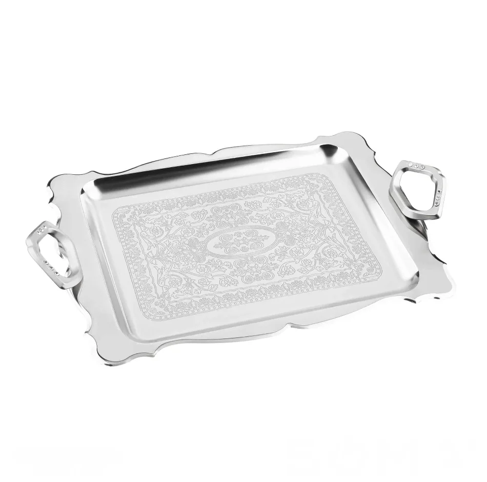 سینی دسته‌دار سوما مدل 520 سایز 35×25 سانتی‌متر