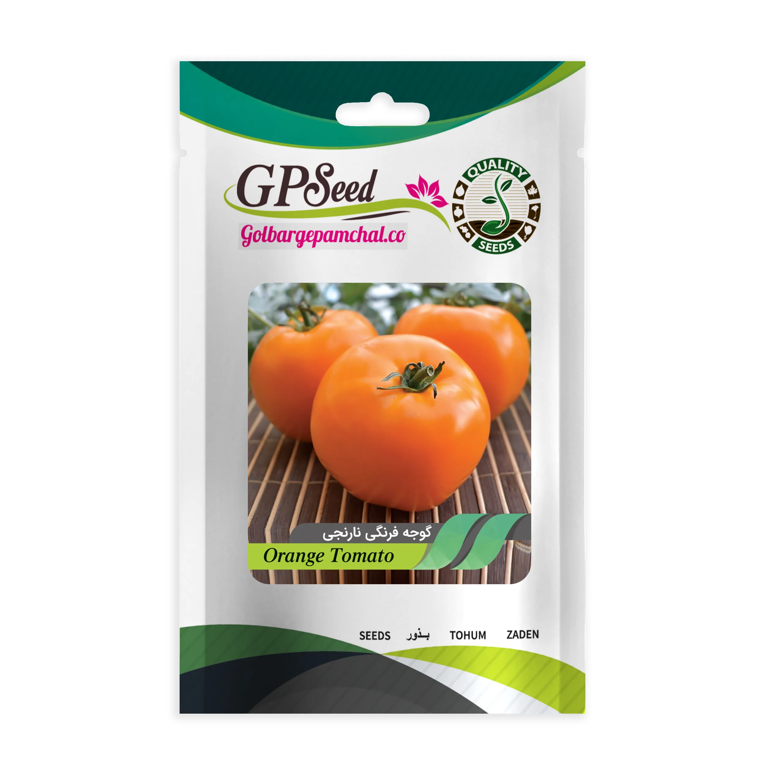 بذر صیفی جات گوجه گیلاسی و گوجه گلابی گلبرگ پامچال کد G-P-GP-012 مجموعه 12 عددی