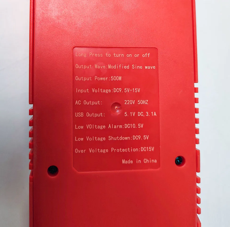 اینورتر خورشیدی مدل Z1159-500W ظرفیت 500 وات