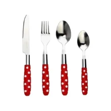 سرویس قاشق و چنگال 24 پارچه 6 نفره مودو کانسپت مدل Polka Dot