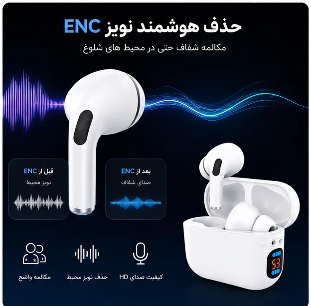 هدفون بلوتوثی مدل TWS
