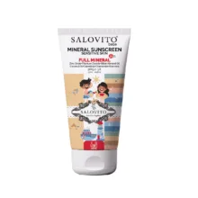 کرم ضدآفتاب سالوویتو مدل MINERAL دارای SPF30 حاوی محافظ UVA و UVB مناسب انواع پوست حجم 50 میلی لیتر