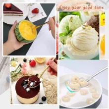 قاشق بستنی خوری مدل بیل بسته 6 عددی