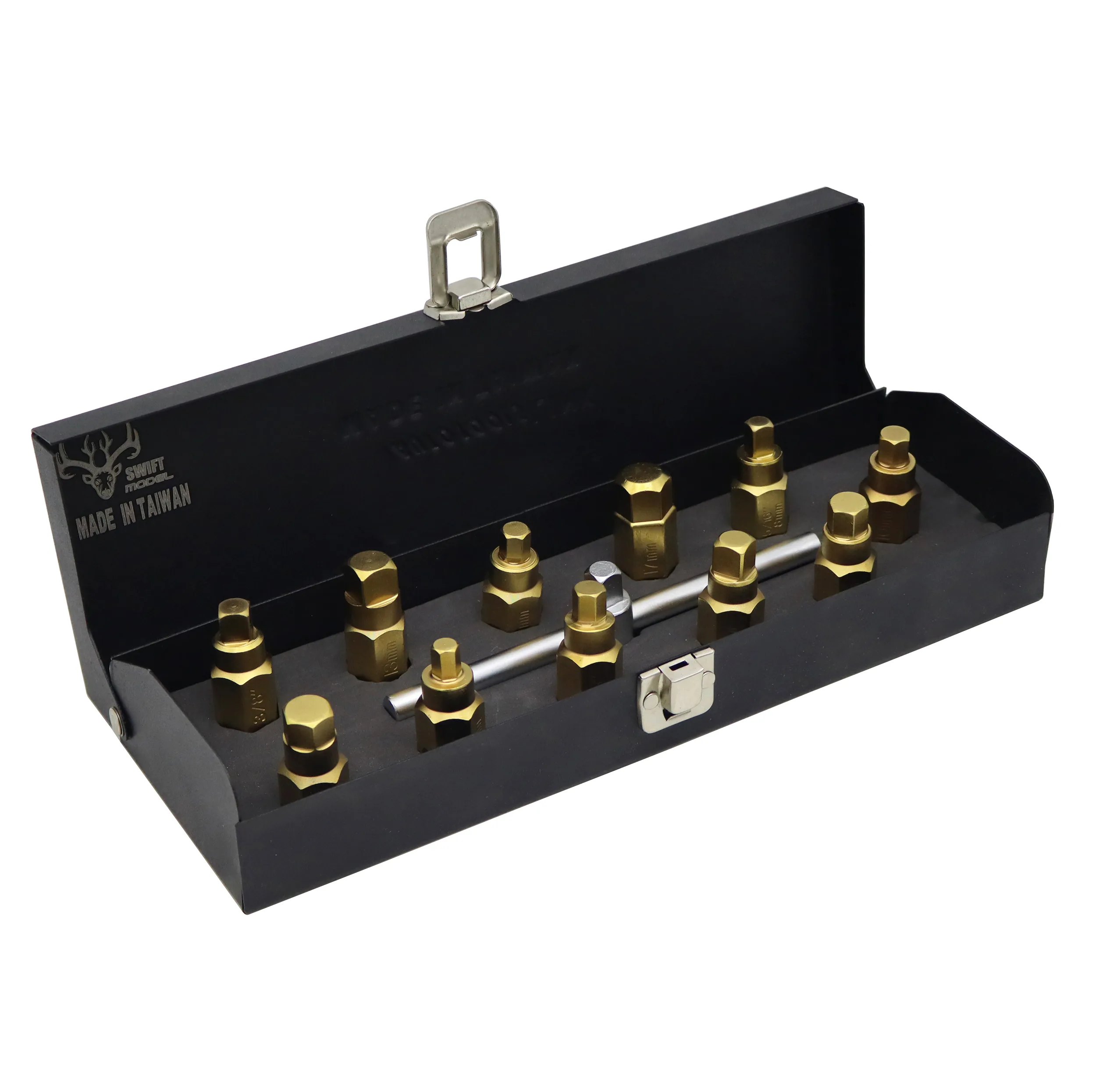 آچار کارتل روغن مدل سویفت کد YP-TAIWAN-KARTEL سایز 8-17 میلیمتر مجموعه 12 عددی