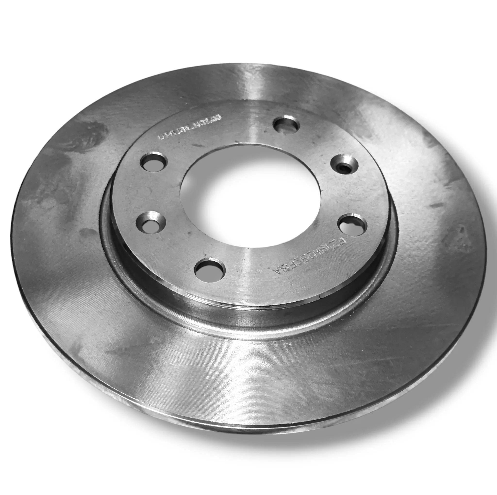 دیسک ترمز چرخ عقب شرکت تولیدی قطعات جلوبندی خودرو ایران لاهیجان مدل 00284 مناسب برای پژو ۲۰۶ تیپ ۵ بسته ۲ عددی