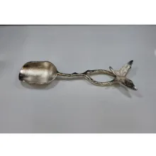 قاشق آجیل خوری آلومینیوم طرح پروانه
