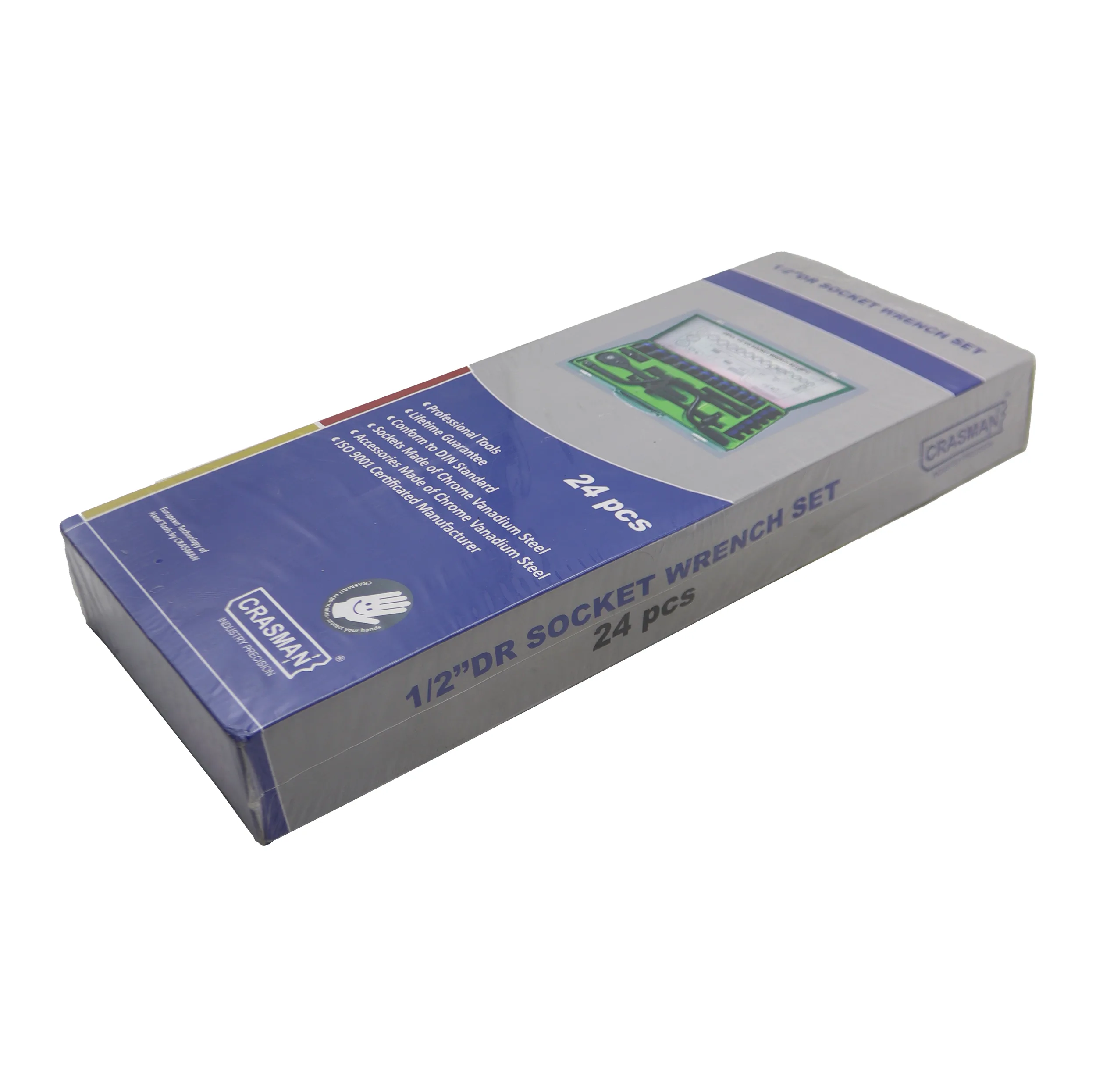 جعبه بکس کراسمن مدل YP-DRIVE1/2-24PCS مجموعه 24 عددی