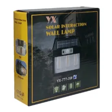 چراغ پارکی خورشیدی مدل YX-777-3W