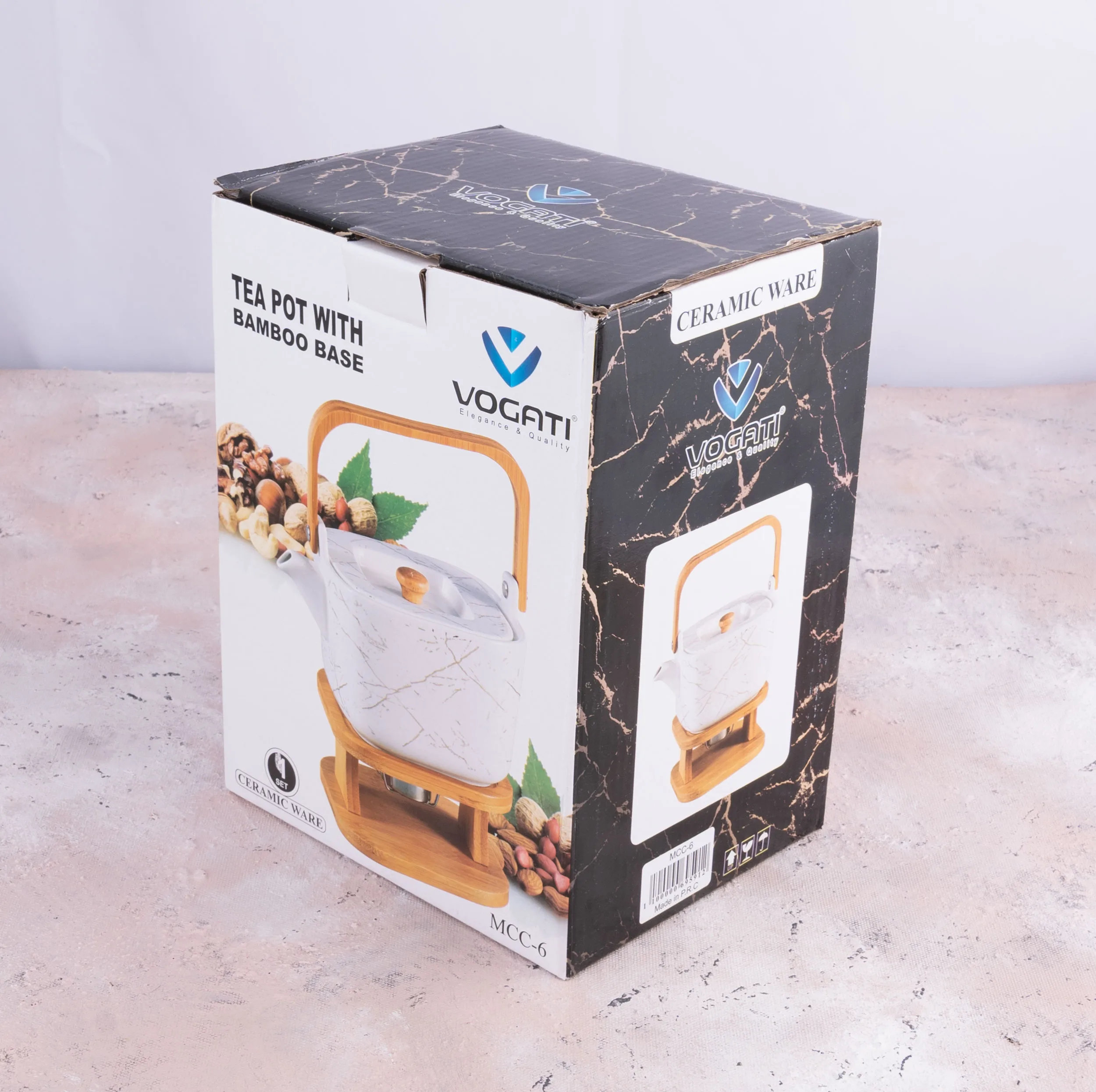 سوپ خوری وگاتی مدل بامبو کد MCC-6 به همراه پایه وارمر