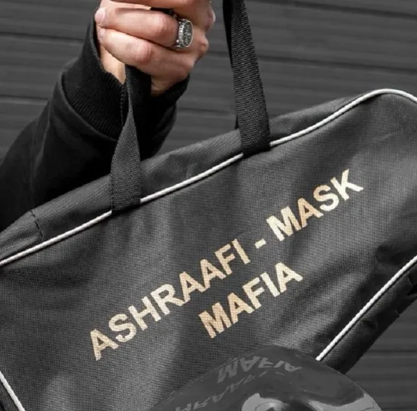 ماسک ایفای نقش مدل مافیا ماموت به همراه لایک و کیف مخصوص مجموعه 20 عددی