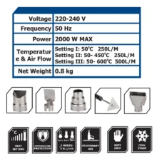 سشوار صنعتی کنزاکس مدل KHG-5620