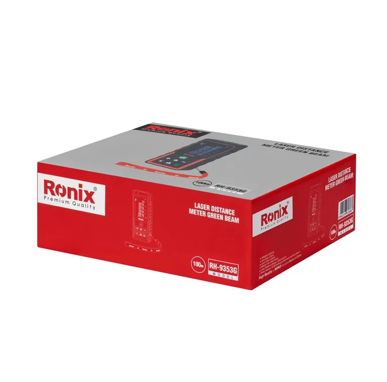 متر لیزری رونیکس مدل RH-9353G برد 100 متر