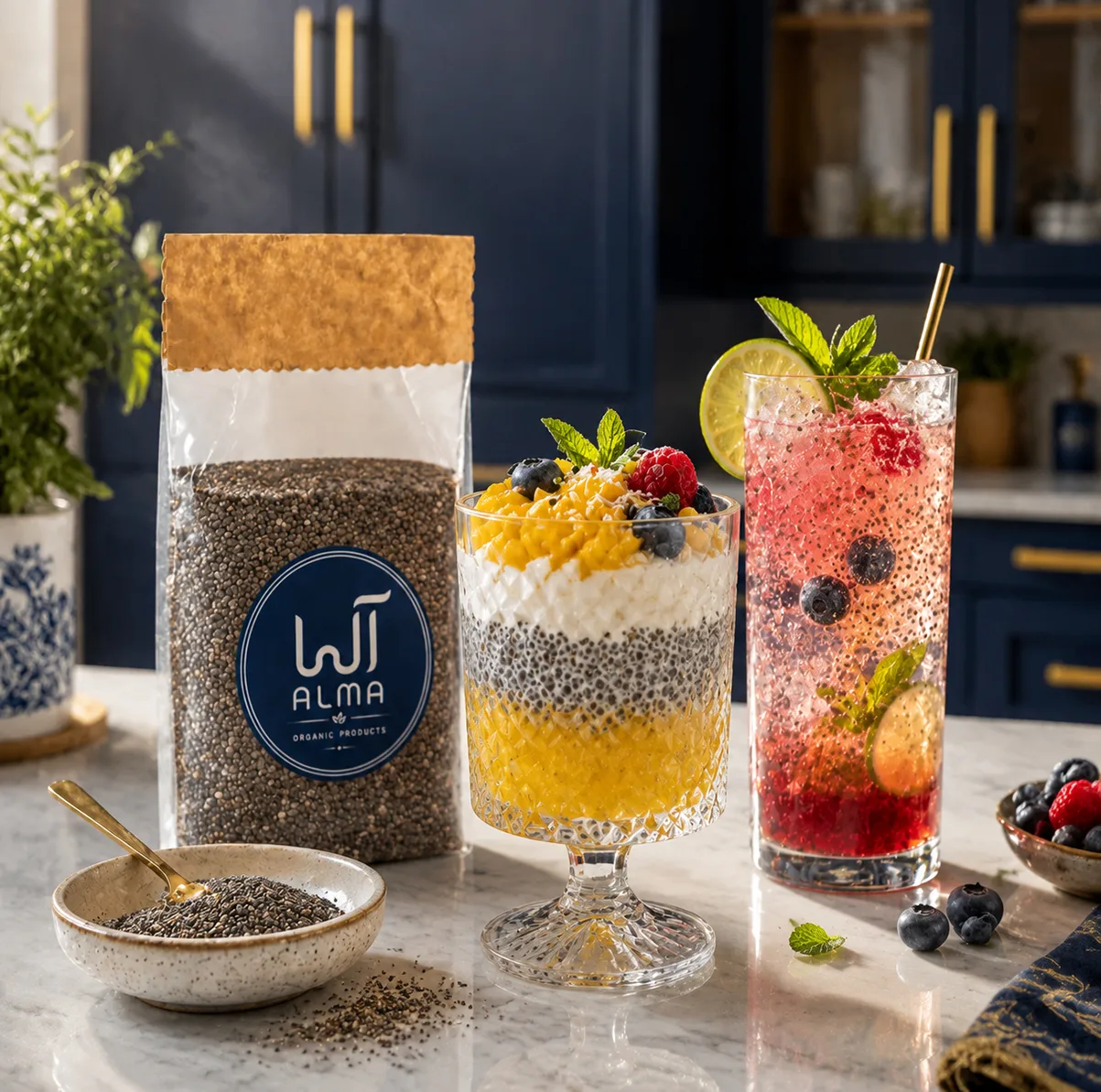 دانه چیا آلما - 1000 گرم