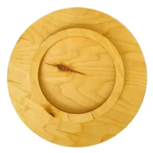 سینی بدون دسته مدل پایه دار دایره طرح آفتاب سایز 36×36 سانتیمتر