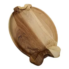 سینی چوبی مدل پاپیونی