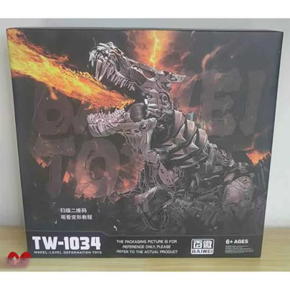 اکشن فیگور طرح تبدیل شوندگان مدل گریملاک طرح TW-1034 Baiwai ارتفاع 18 سانتی‌متر
