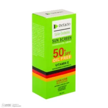 کرم ضد آفتاب رنگی صورت دیفکتو SPF 50 مدل 02 مناسب برای پوستهای چرب حجم 50 میلیلیتر