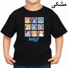 تی‌شرت آستین کوتاه بچگانه مدل داستان کد بلویی v1