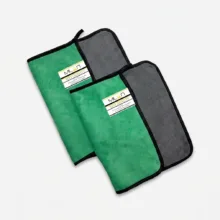 دستمال نظافت خانه و آشپزخانه میلان مدل سوپر میکروفایبر پلاس بسته 2 عددی