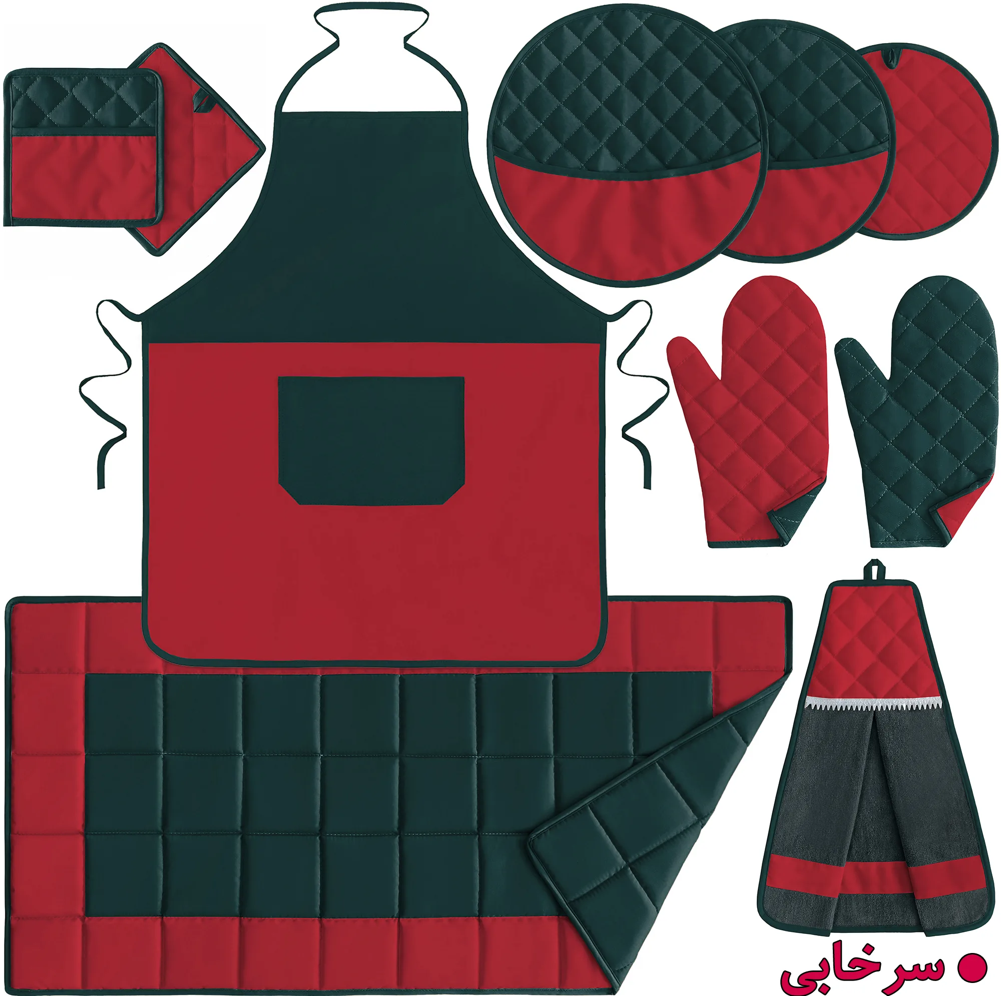 سرویس آشپزخانه 10 پارچه راولا کد N05