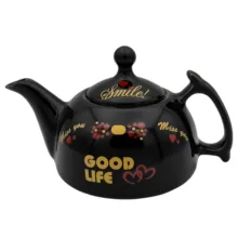 قوری و وارمر قوری مدل شقایق کد 2415xgood گنجایش 600 میلی لیتر