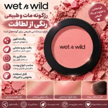 رژ گونه وت ان وایلد مدل Pinch Me Pink شماره 1111557E رنگ صورتی ملایم