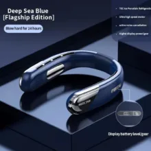 پنکه گردنی مدل Neck Cooling Fan 2026 ظرفیت ۴۰۰۰ میلی آمپر ساعت