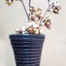 گلدان حصیری مدل ام اچ دی