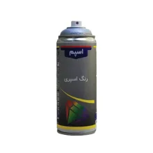 اسپری رنگ نقره ای اسپم مدل spm2 حجم 400 میلی لیتر مجموعه 6 عددی