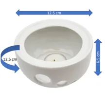 ست قوری و وارمر مدل شقایق کد 2415i گنجایش 600 میلی لیتر
