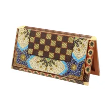 صفحه شطرنج خاتم کاری فراز هنر مدل نقاشی اسلیمی کد 4-40