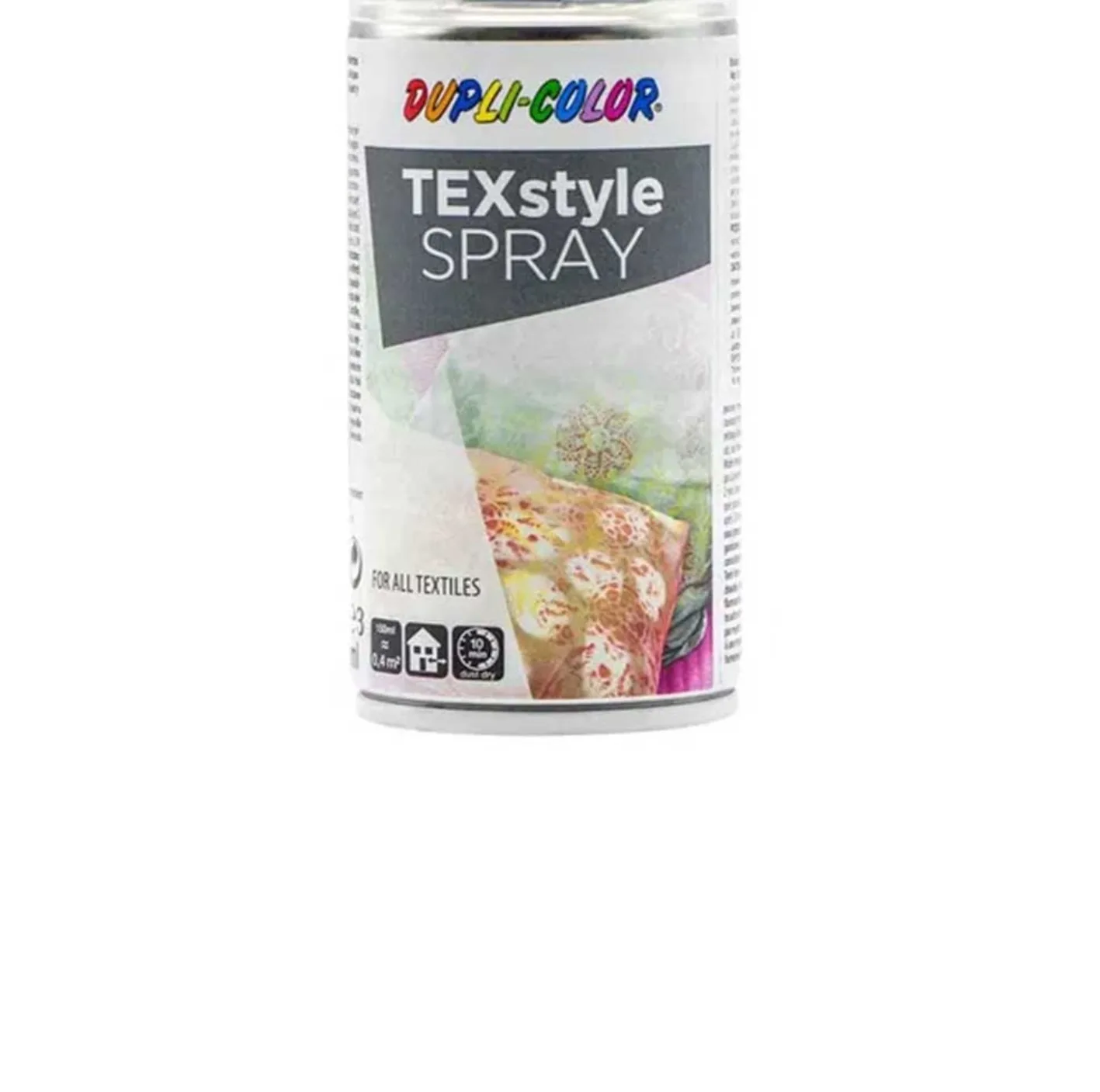 اسپری رنگ پارچه سبز دوپلی کالر مدل TEXstyle حجم 150میلی لیتر