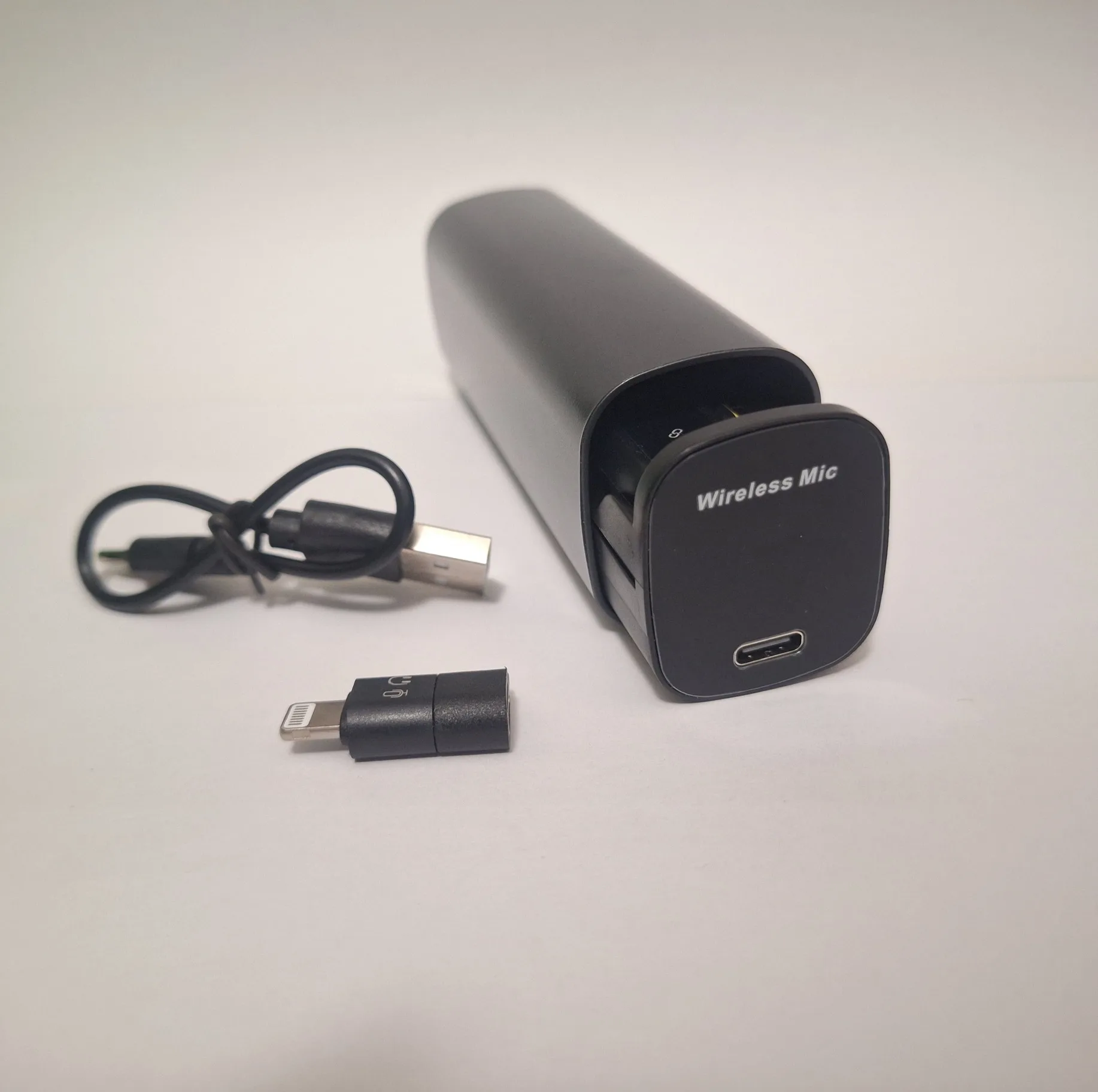 ست میکروفن بی سیم مدل PD-WM64 با درگاه اتصال تایپ سی و لایتنینگ