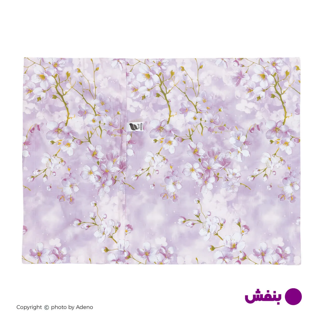 روبالشی آدنو مدل نبات کد FI119 سایز 70x50 سانتی متر بسته 2 عددی