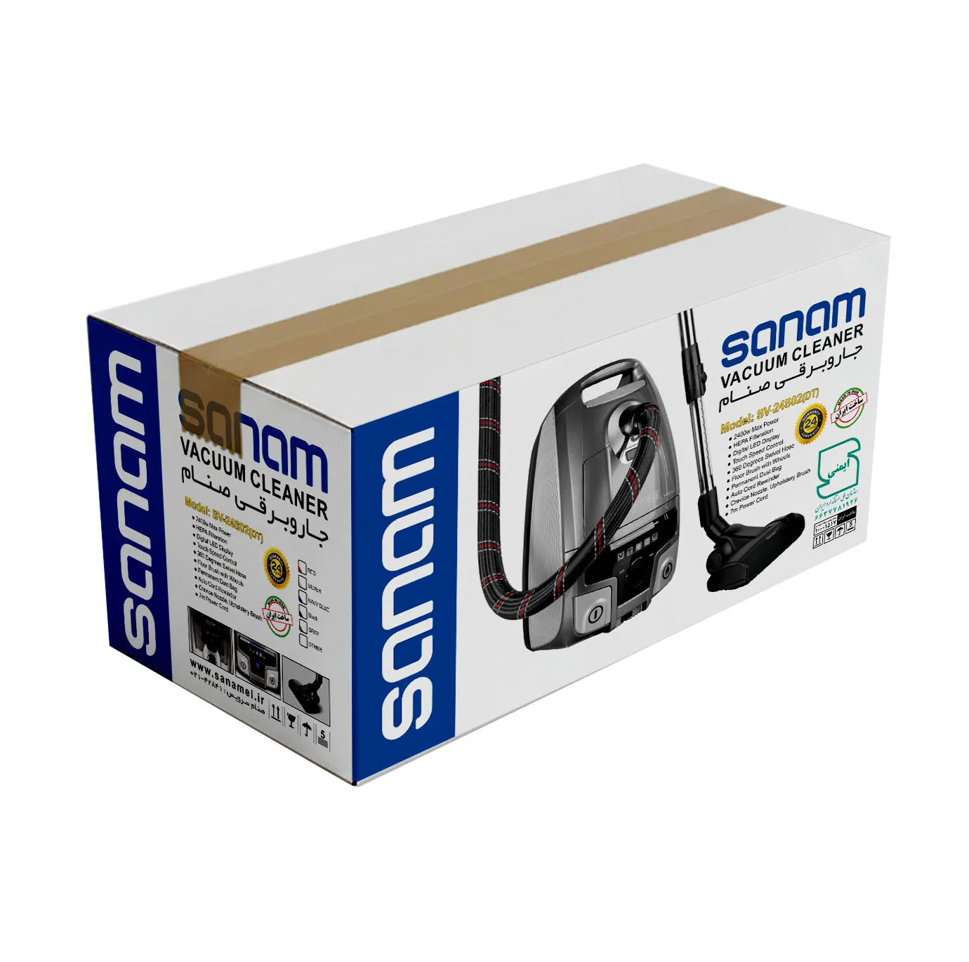 جاروبرقی 2400 وات صنام مدل SV-24S02