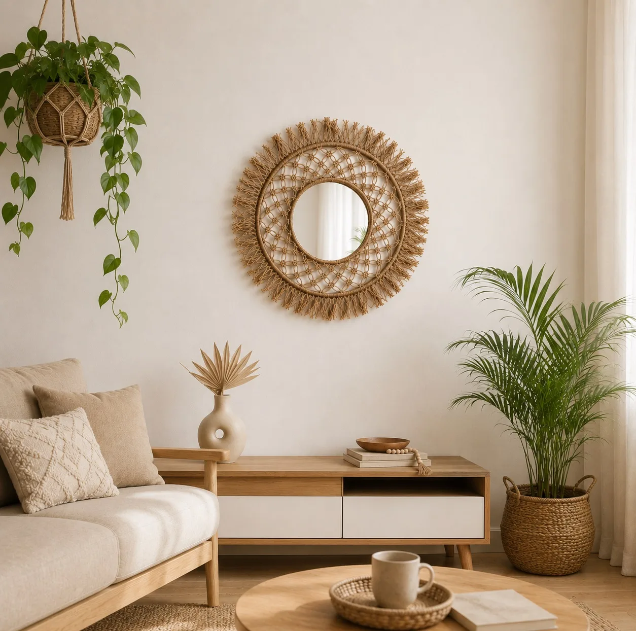 آینه بافتنی مدل مکرومه بافی کد R304