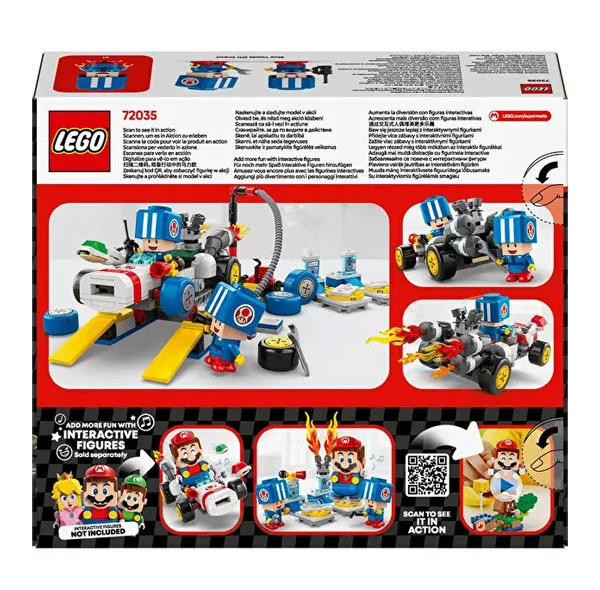 لگو 390 تکه سری سوپر ماریو مدل Toad’s Garage کد 72035