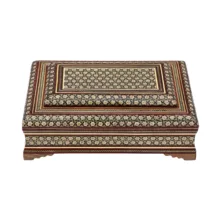 جعبه خاتم‌کاری چوبی فراز هنر کد 2230