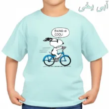 تی‌شرت آستین کوتاه بچگانه مدل اسنوپی کد v13