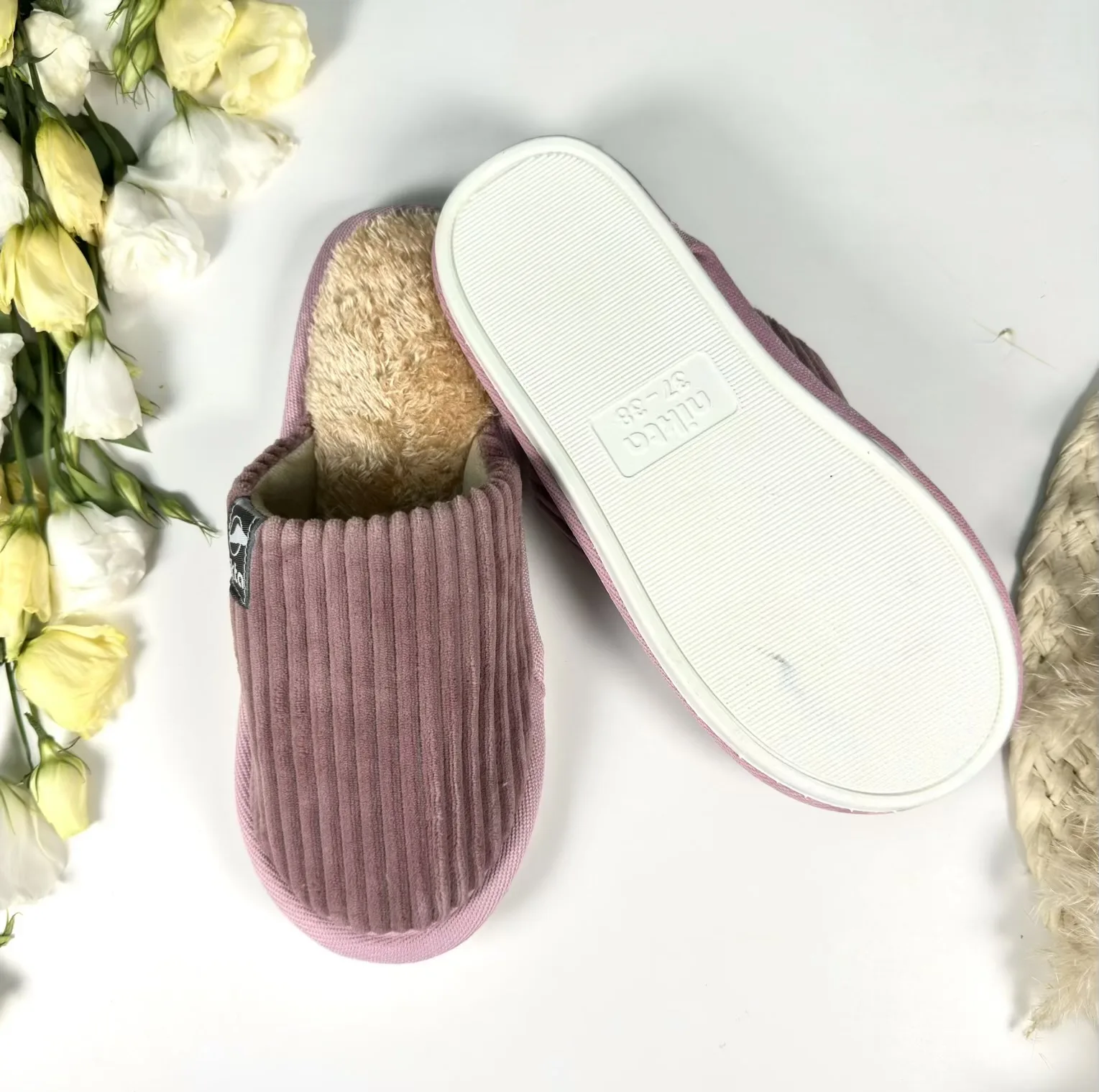 دمپایی حوله ای نیکتا مدل آوا کد Pi-02
