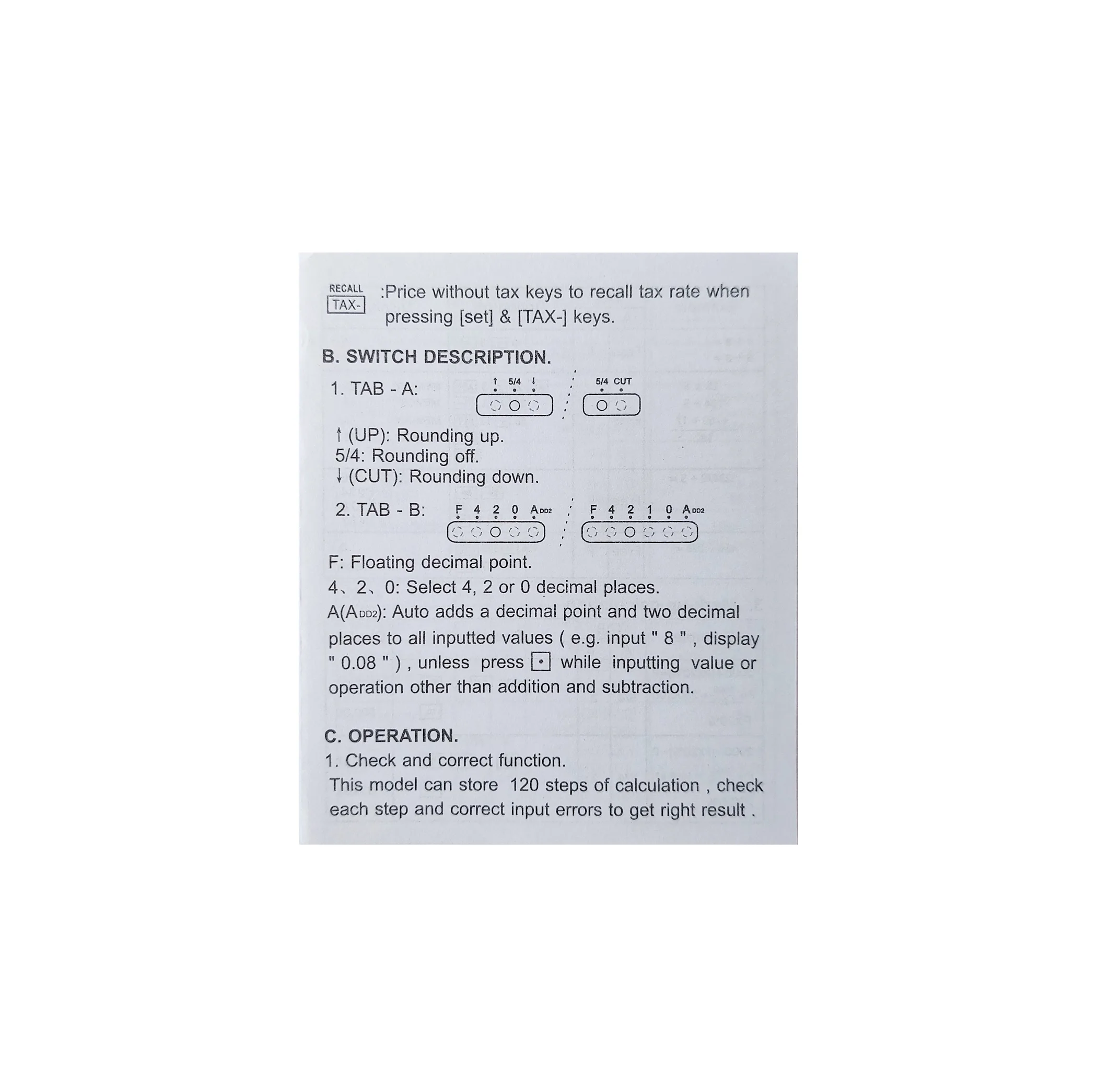 ماشین حساب کاتیگا مدل CD-2691-14RP