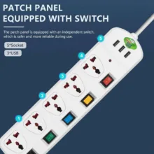 چندراهی برق مدل BEST-3USB